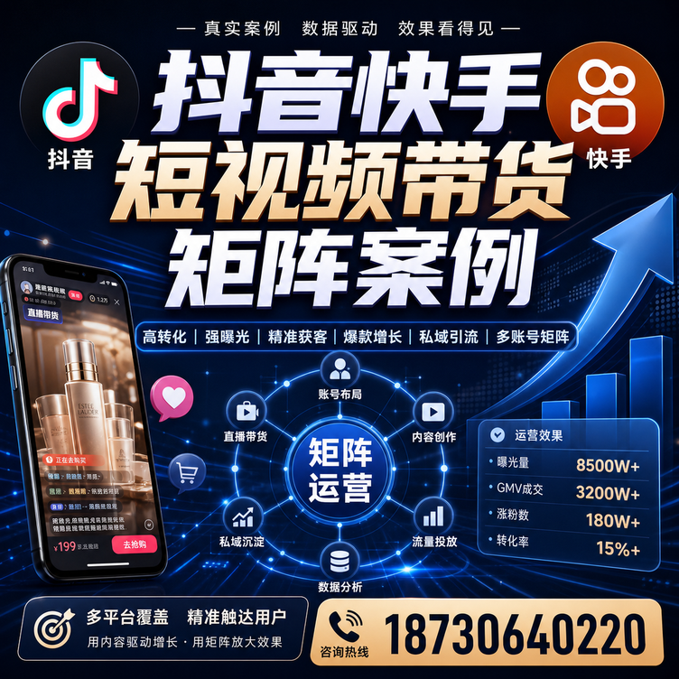 三沙短视频带货团队多平台矩阵自动分发案例